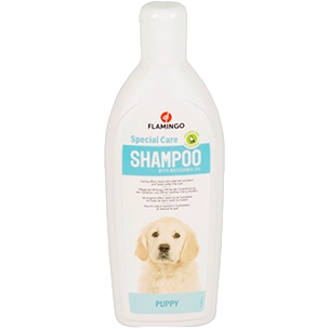 Champô para cachorros Flamingo com óleo de macadâmia