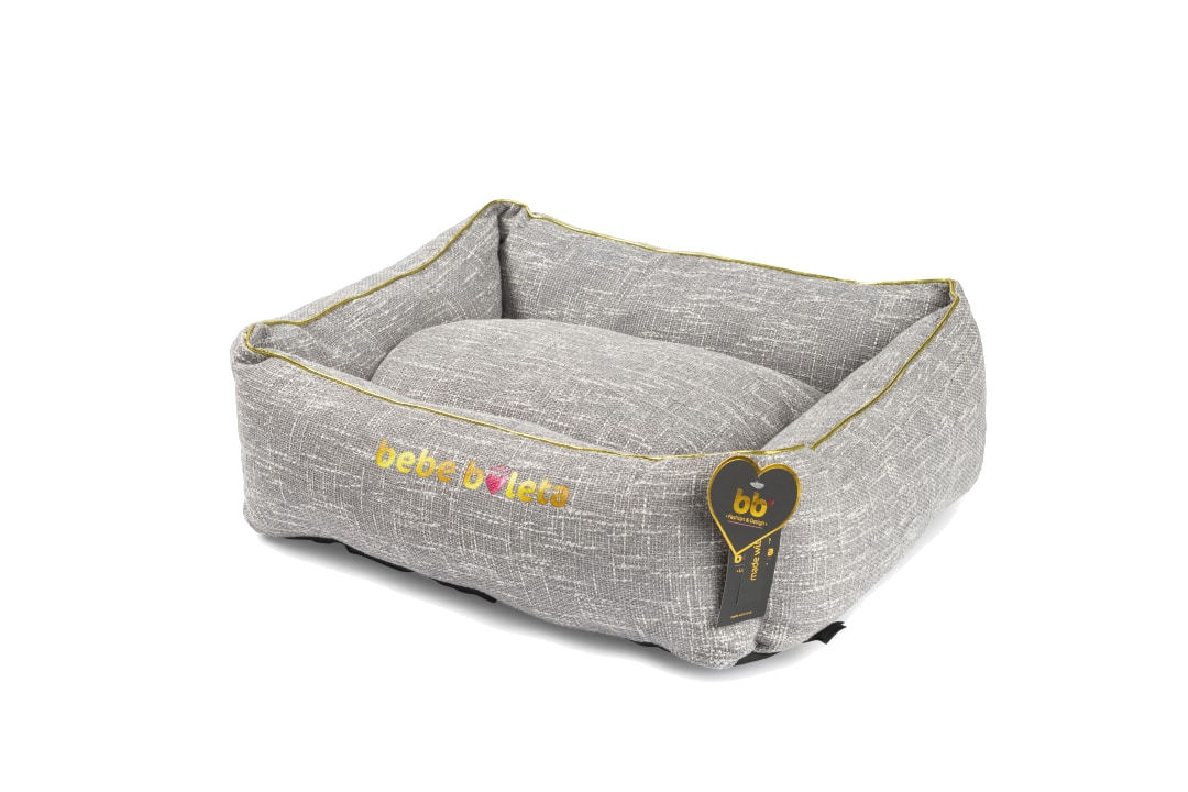 Cama retangular pequena Bebé Boleta para cães