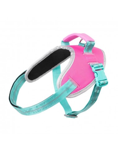 Peitoral refletor para cão FuzzYard Flash Bubblegum