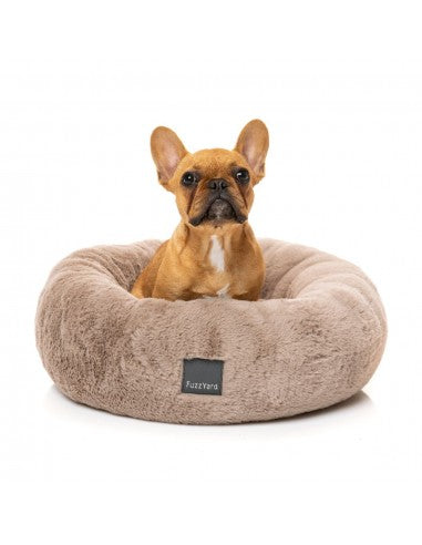 Cama redonda para cães FuzzYard Dreameazzzy Chai (tamanho L)