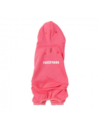 Fato de treino com capuz para cães FuzzYard Chillin' rosa