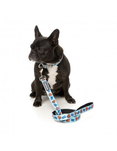 Coleira em neopreno para cães FuzzYard Ahoy There! (tamanho S)