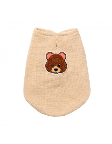 Camisola de malha para cães FuzzYard FuzzBear bege