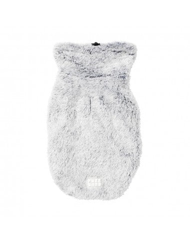Camisola de peluche para cães FuzzYard Frosted Teddy azul-marinho
