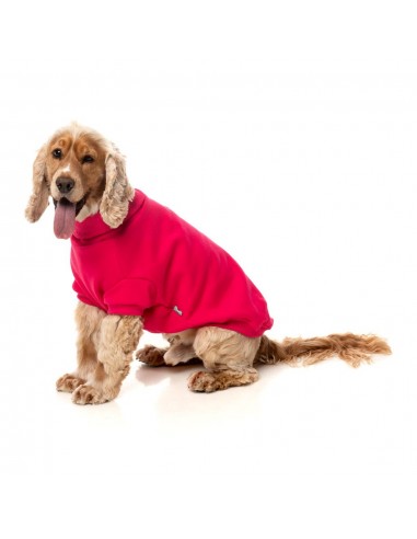 Camisola de gola alta para cão FuzzYard Stevie 25 magenta