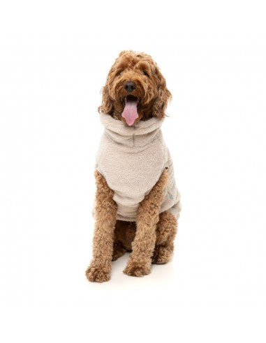 Camisola para cão FuzzYard Turtle Teddy bege
