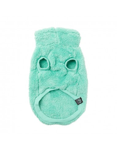 Camisola para cão FuzzYard Turtle Teddy verde-azulado