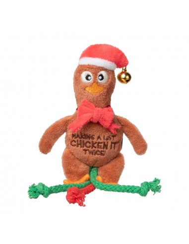 Brinquedo de Natal para gatos FuzzYard Chicken It Twice Chook