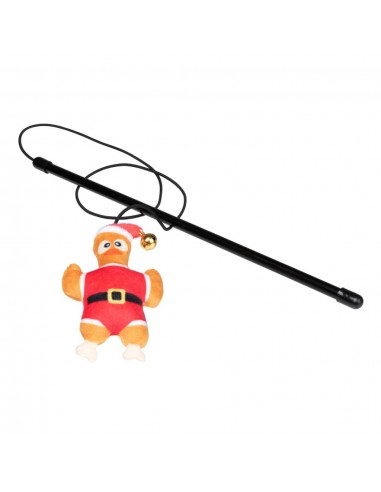 Brinquedo de Natal para gatos FuzzYard Cluckin Claus