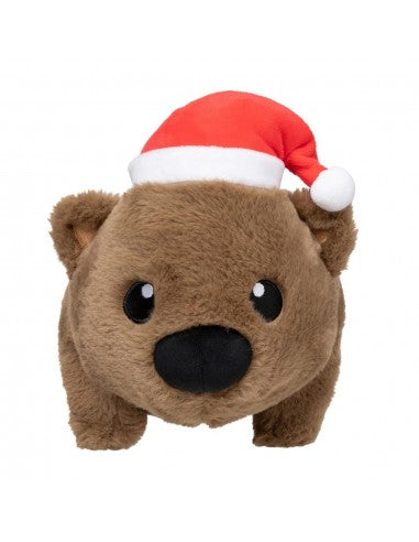 Peluche de Natal para cães FuzzYard Wallace Wombat (tamanho L)