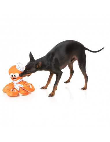 Peluche para cães FuzzYard Octo-Pose Sailor Squiggles polvo com apito