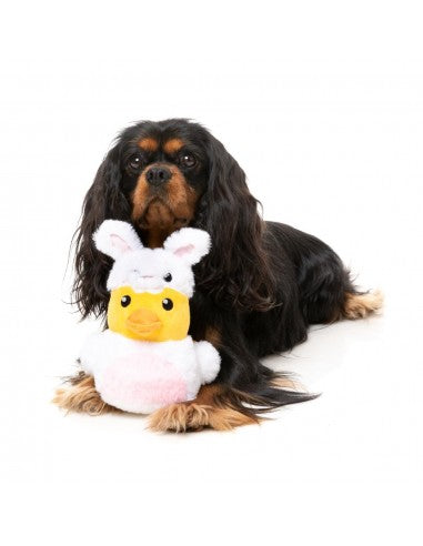 Peluche para cães FuzzYard pato coelho com apito