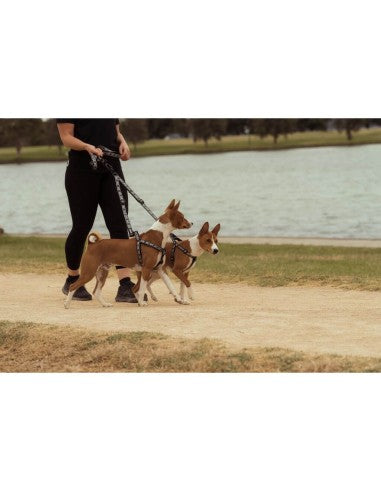 Acoplador de trela para dois cães FuzzYard FY Active