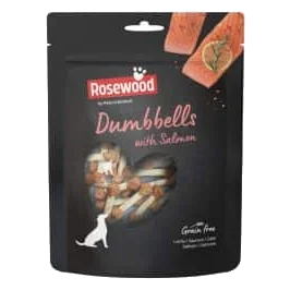 Ossinhos de salmão Dumbbells para cães, 150 g
