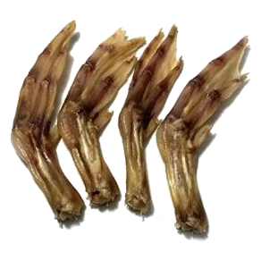 Patas de pato desidratadas, snacks para cães 1 kg
