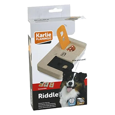 Jogo interativo para cães Brain Train Riddle, 22 × 12 cm