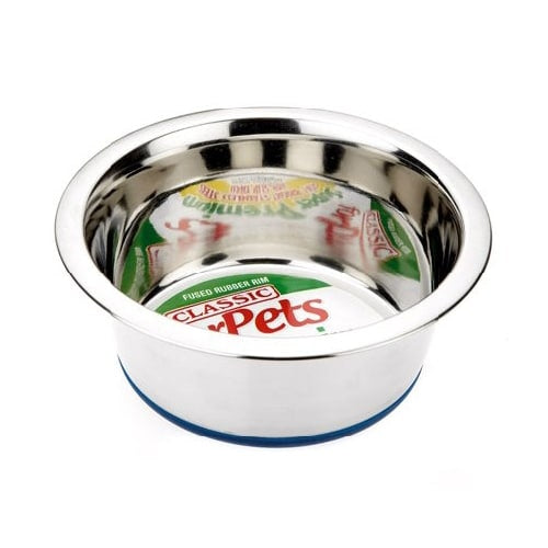 Taça Classic Non-Slip Steel Dish 900 ml