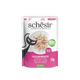 Comida húmida para gatos Schesir frango com fiambre, saqueta 70 g