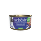Comida húmida para gatos Schesir atum com vaca, lata 85 g