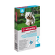 Pipetas para cães Advantix 4–10 kg, 4 pipetas