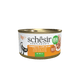 Comida húmida para gatos Schesir atum com aloé, lata 70 g