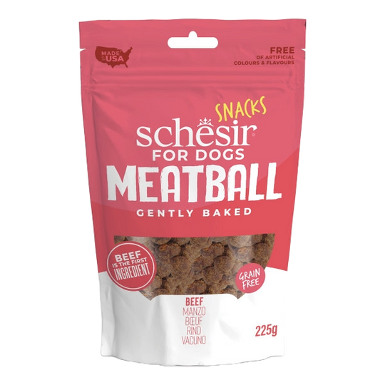 Snacks Schesir bolinhas de vaca, 225 g