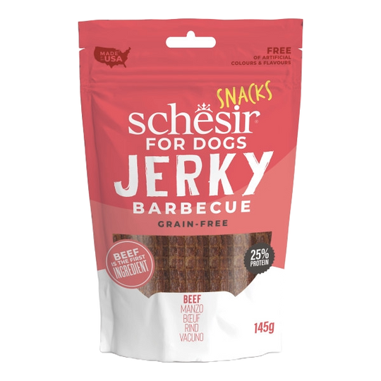 Snacks para cães Schesir tiras de vaca, 145 g