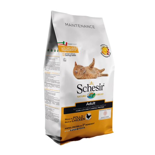 Ração para gatos Schesir Manutenção frango, 10 kg