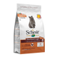 Ração para gatos Schesir Esterilizado & Light frango, 400 g