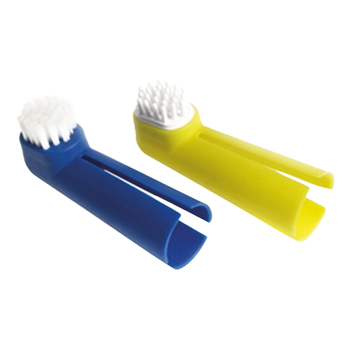 Escova de dentes de dedo para cães