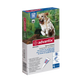Pipetas para cães Advantix mais de 25 kg, 4 pipetas