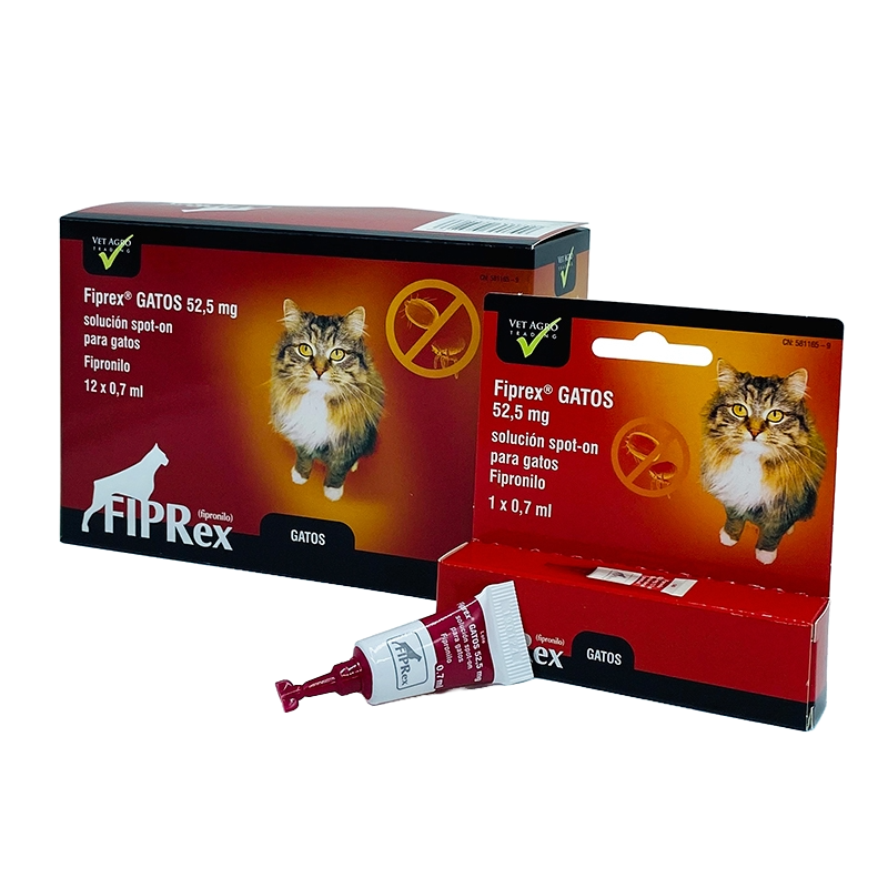 Pipetas Fiprex para gatos