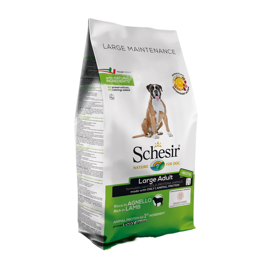 Ração para cães Schesir Large borrego, 12 kg