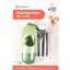 Dispensador de sacos para cães com mosquetão