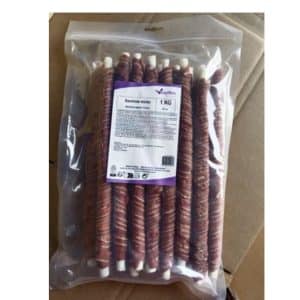 Palitos de coelho para cães, 28 cm, 1 kg
