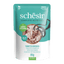 Comida húmida para gatos Schesir atum com dourada, saqueta 85 g