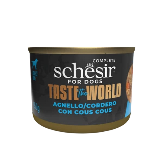 Comida húmida para cães Schesir borrego com cuscuz, 150 g