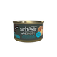 Comida húmida para gatos Schesir After Dark frango com ovo de codorniz, 80 g