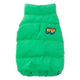 Casaco acolchoado de algodão para cães FuzzYard Ashbury verde