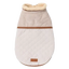 Casaco com forro sherpa para cães FuzzYard Ivanhoe marfim