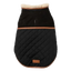 Casaco com forro sherpa para cães FuzzYard Ivanhoe preto