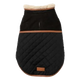Casaco com forro sherpa para cães FuzzYard Ivanhoe preto