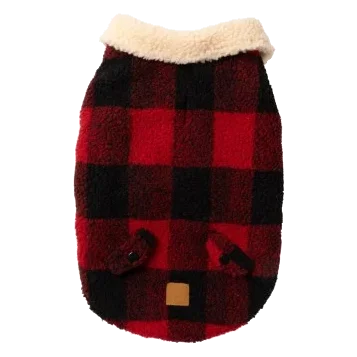 Casaco para cão FuzzYard Lumberjack 25 vermelho