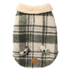 Casaco para cão FuzzYard Lumberjack 25 verde e creme
