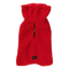 Casaco para cães FuzzYard The Cosy gola alta vermelho-cereja