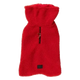Casaco para cães FuzzYard The Cosy gola alta vermelho-cereja
