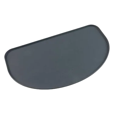 Tapete para comedouro de cão em silicone FuzzYard Life Slate Grey