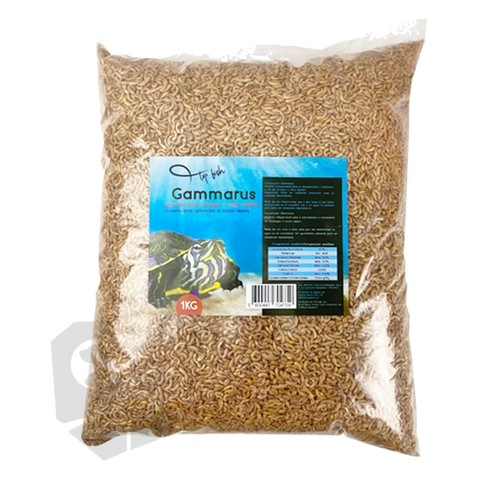 Comida para tartarugas gammarus, 1 kg