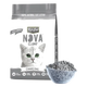 Areia para gatos vegetal aglomerante Kit Cat NovaClump carvão 7 L