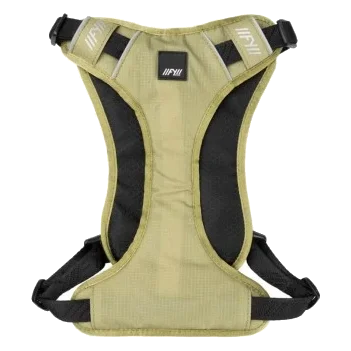 Peitoral almofadado para cães FuzzYard FY Active Go caqui